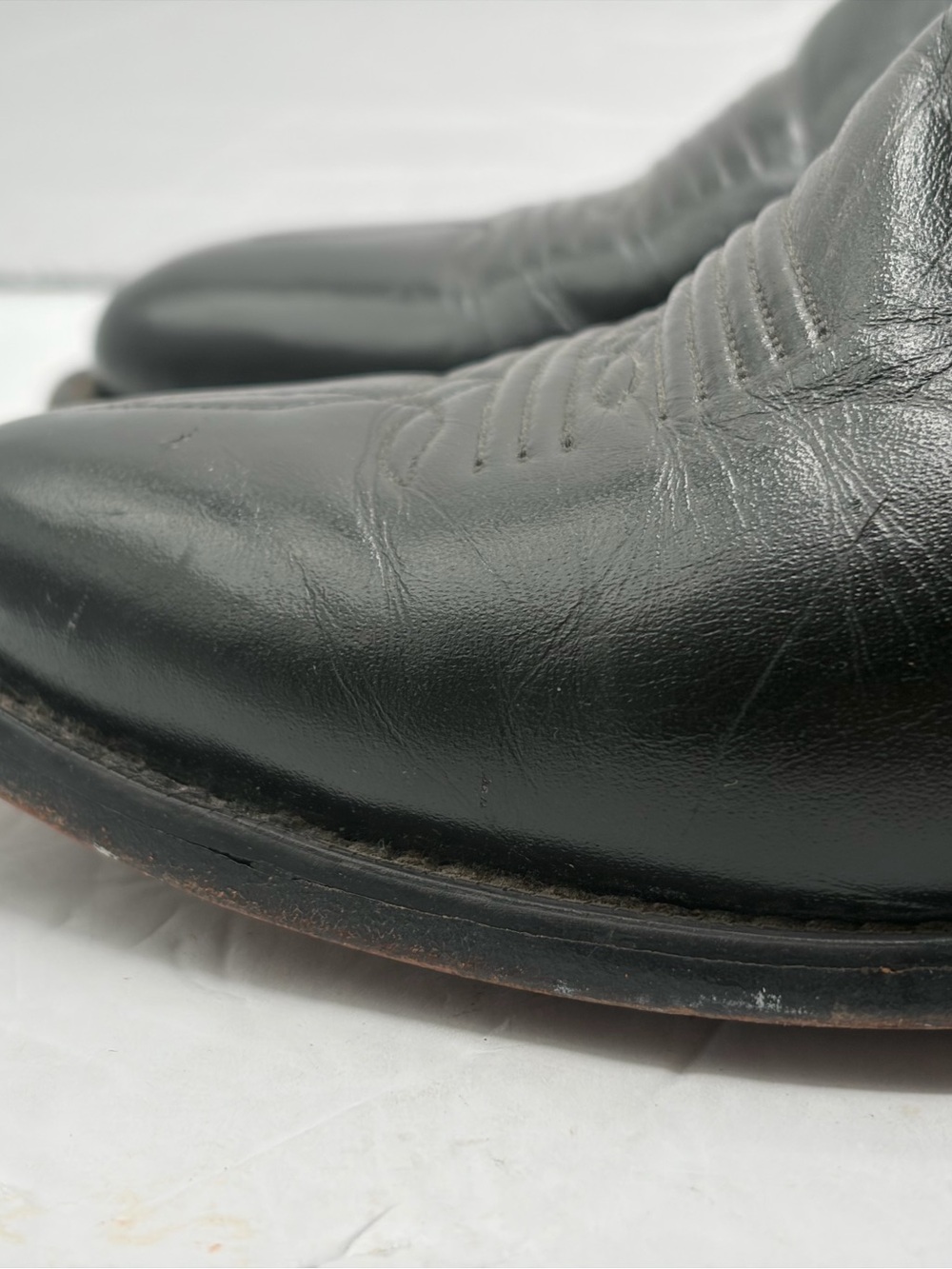 Vintage Tony Lama Boots Cowboy Western Size 7 M women's style 1972 - Picture 13 of 16